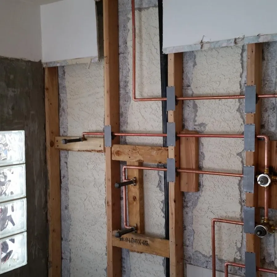 Copper pipe installation for Repiping in Thomasville