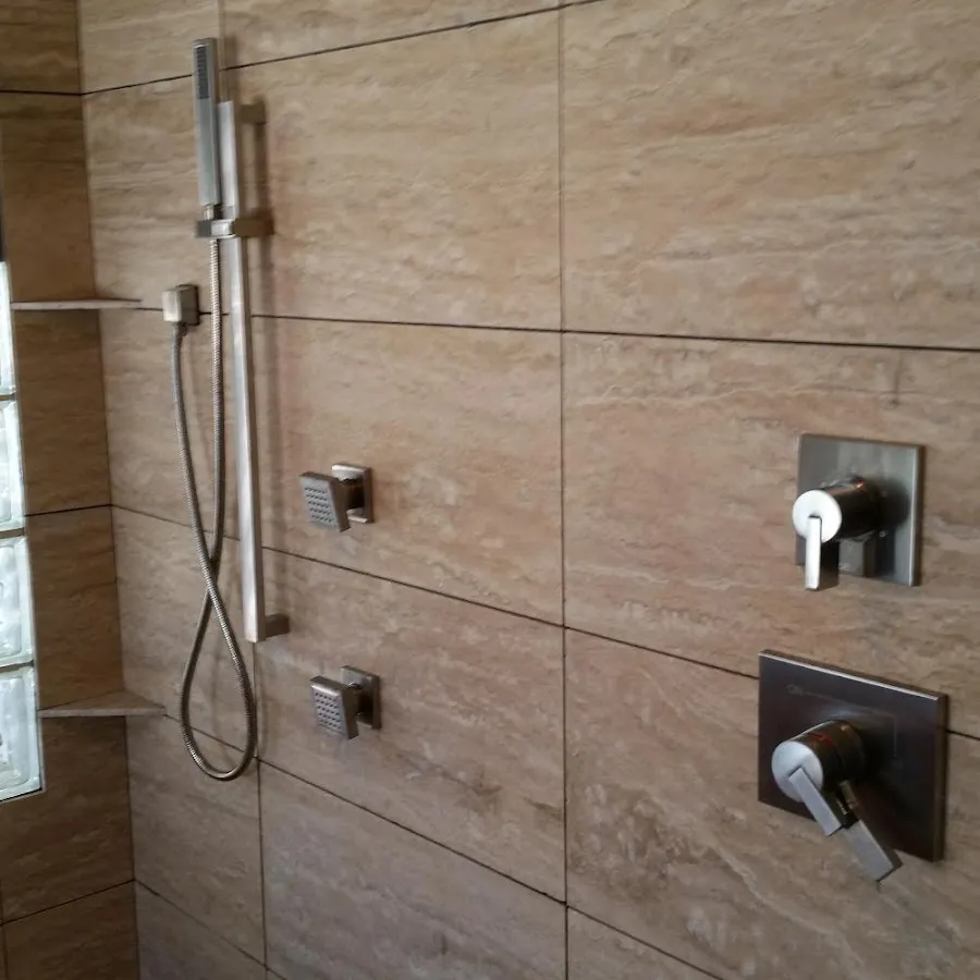 Shower fixture installation for Water Heater Replacement in Thomasville